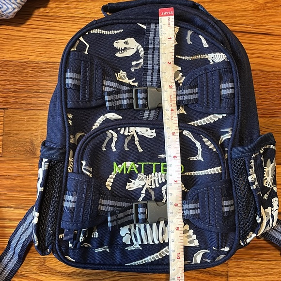Mini Backpack Kids Pottery Barn Monogram “Matteo” - Picture 11 of 12